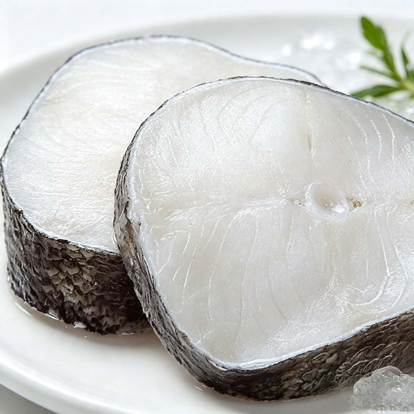 Frozen Round Cut Cod Steak