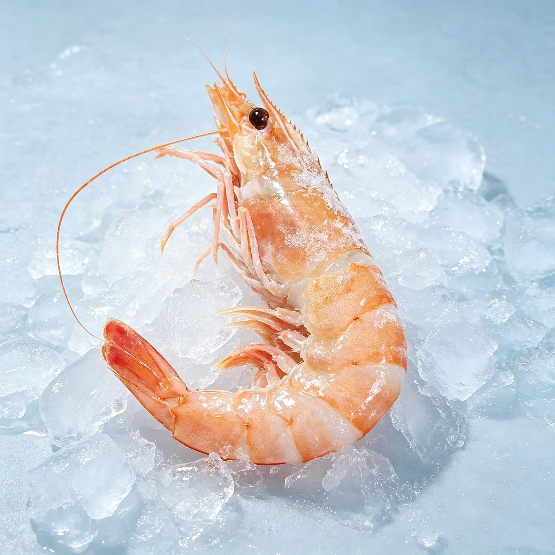 Cooked Frozen Deep Sea Prawns